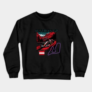 Austrian Grand Prix, formula 1, Red Bull Ring, Spielberg Crewneck Sweatshirt